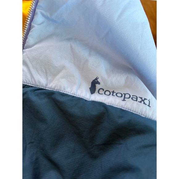 Cotopaxi Men's XL Full Zip Lightweight Windbreaker Jacket Blue White NWOT - Picture 2 of 4